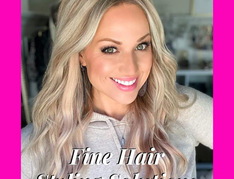 CONCEAL THINNING HAIR WITH THESE FRESH STYLING SOLUTIONS THAT JUST TAKE MINUTES