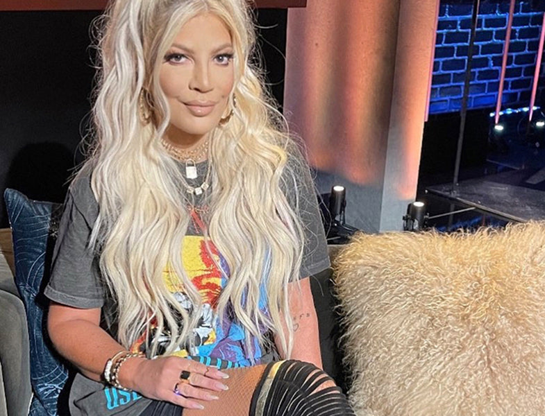 Glam Hair Crush Tori Spelling