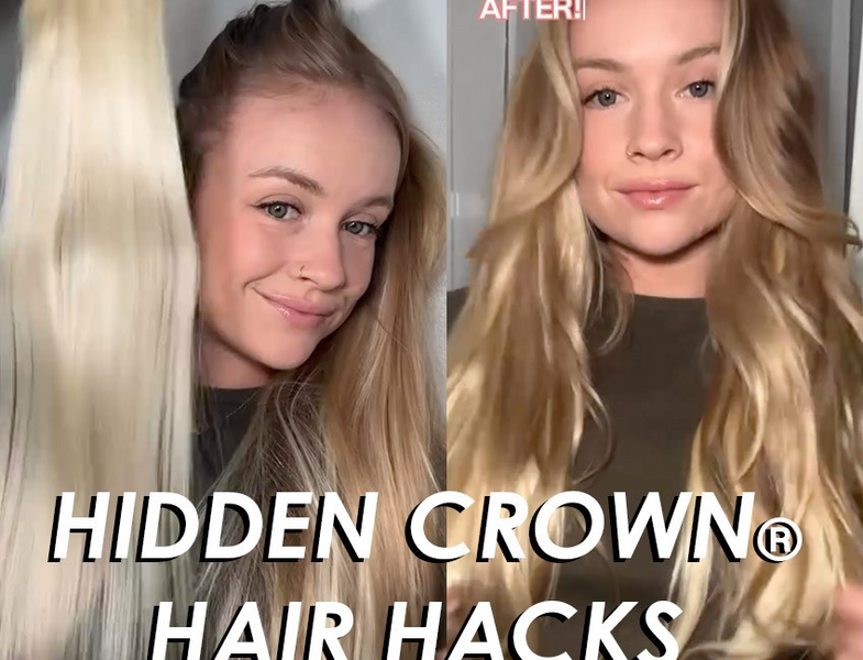 HAIR HACKS WITH EXTENSIONS TO GET YOUR DREAM HAIR IN MINUTES