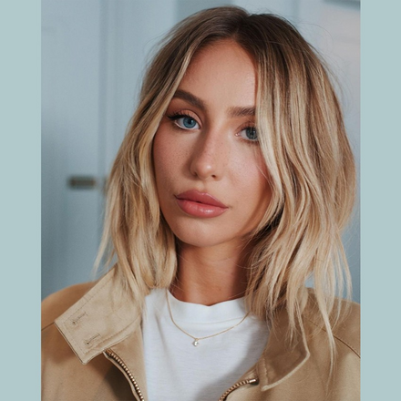 The “Olsen Tuck” hairstyle on @alix_earle styled by @owengould using Hidden Crown® Clip In | Caramel Honey Blonde | #622