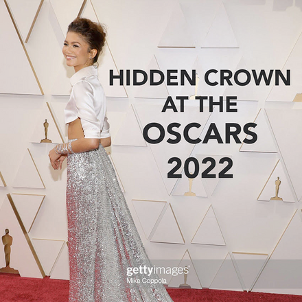 STARS WEARING HIDDEN CROWN RULE THE OSCARS 2022 RED CARPET