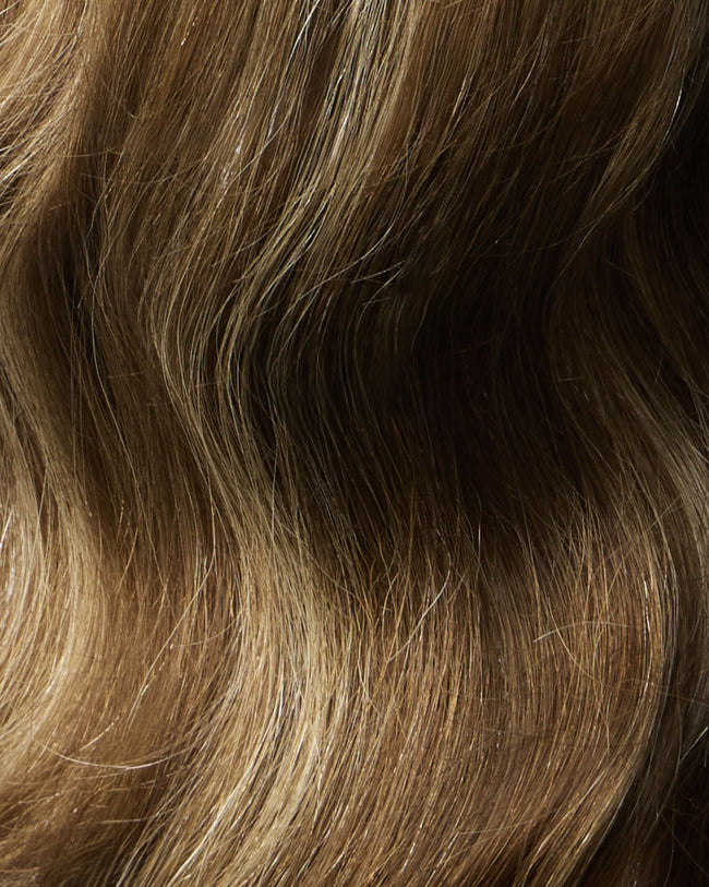 18" Layered Halo® Extension,  Medium Brown with Warm Highlights | #4/613