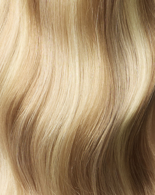 18" Layered Halo® Extension, Dark Ash Blonde Mix with Cool Highlights | #882
