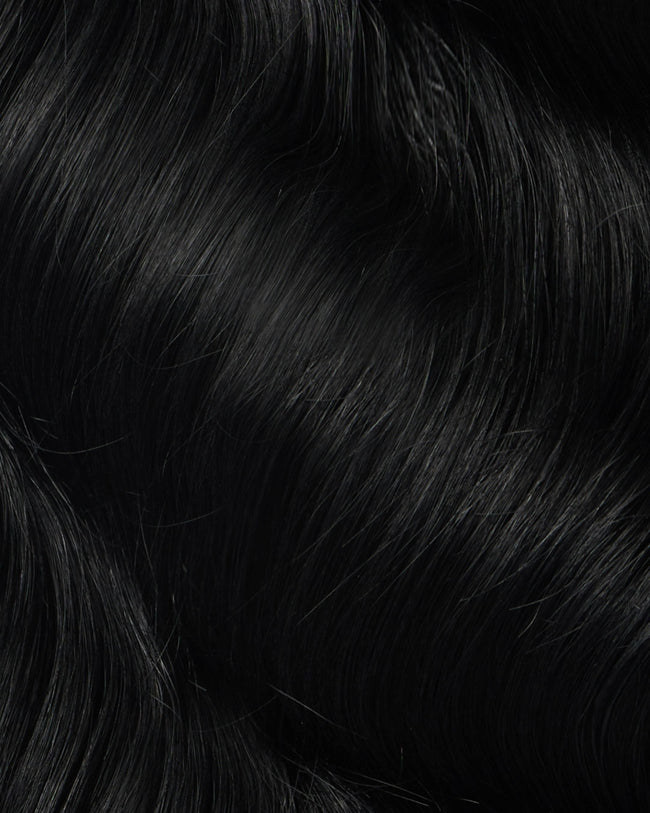 Messy Bun, Jet Black | #1