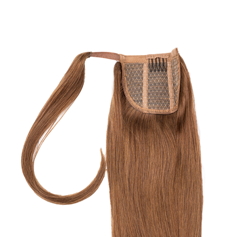 Ponytail | Lighter Medium Brown | #6 - Hidden Crown Hair Extensions