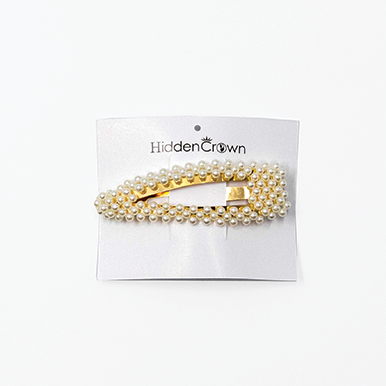 Hidden Crown Pearl Clip - Hidden Crown Hair Extensions