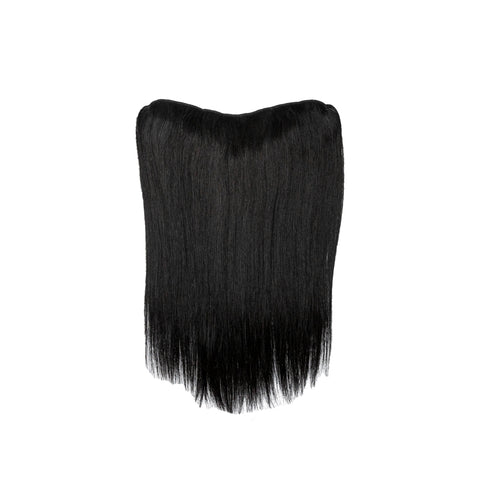 V-Clip Volumizer | Jet Black | #1 - Hidden Crown Hair Extensions