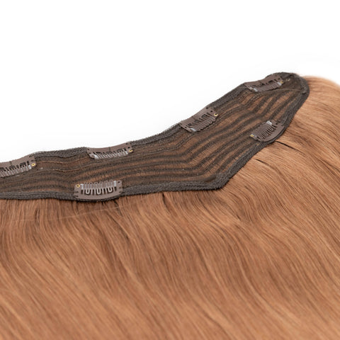 V-Clip Volumizer | Light Auburn | #30 - Hidden Crown Hair Extensions
