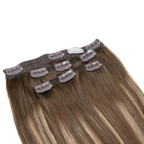 Crown® Clip In | Balayage | #B3/882 - Hidden Crown Hair Extensions