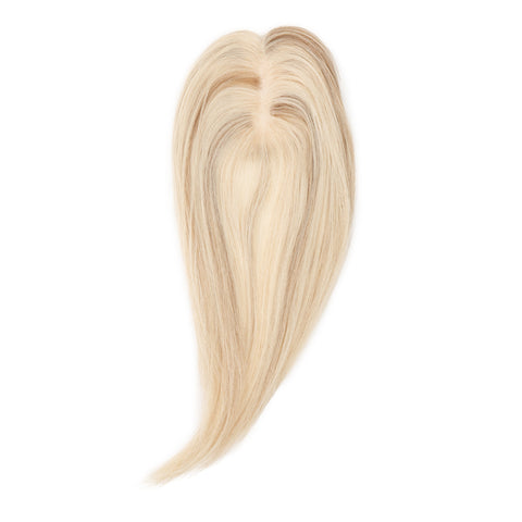 Topper | Ash Light Blonde w/ Lowlights | #60/8 - Hidden Crown Hair Extensions