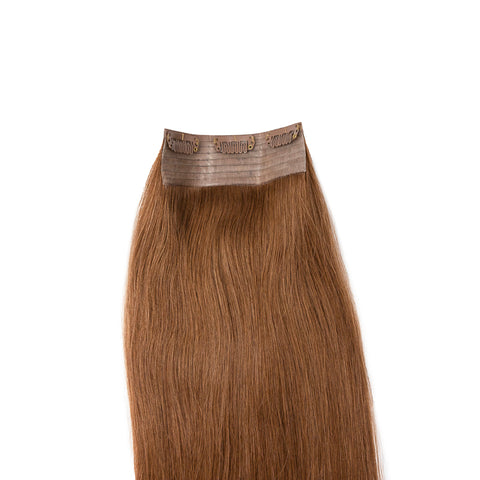 Flip-Up Clip | Light Auburn | #30 - Hidden Crown Hair Extensions