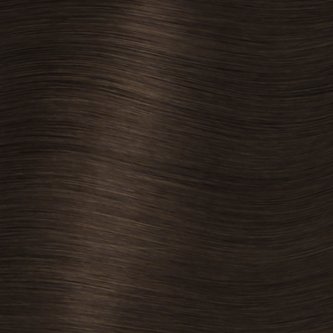 Crown® Topper – Rich Chocolate Brown - 3 - Hidden Crown Hair Extensions