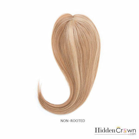 Crown® Topper - Light Carmel Honey blonde mix - 622 - Hidden Crown Hair Extensions