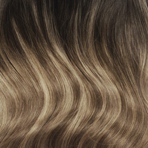 18" Ponytail-Balayage-2/6/8 - Hidden Crown Hair Extensions