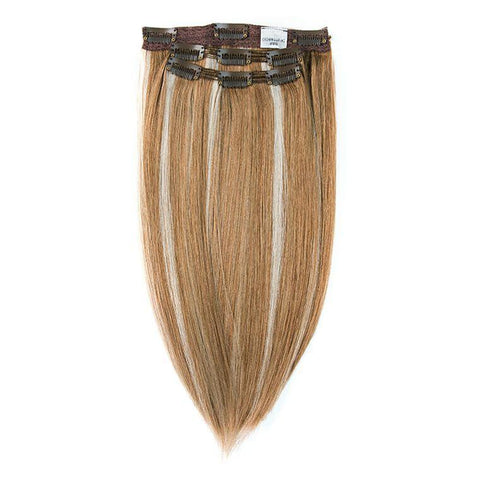 Crown® Clip Ins - Dirty Blonde/Brown - 812 - Hidden Crown Hair Extensions
