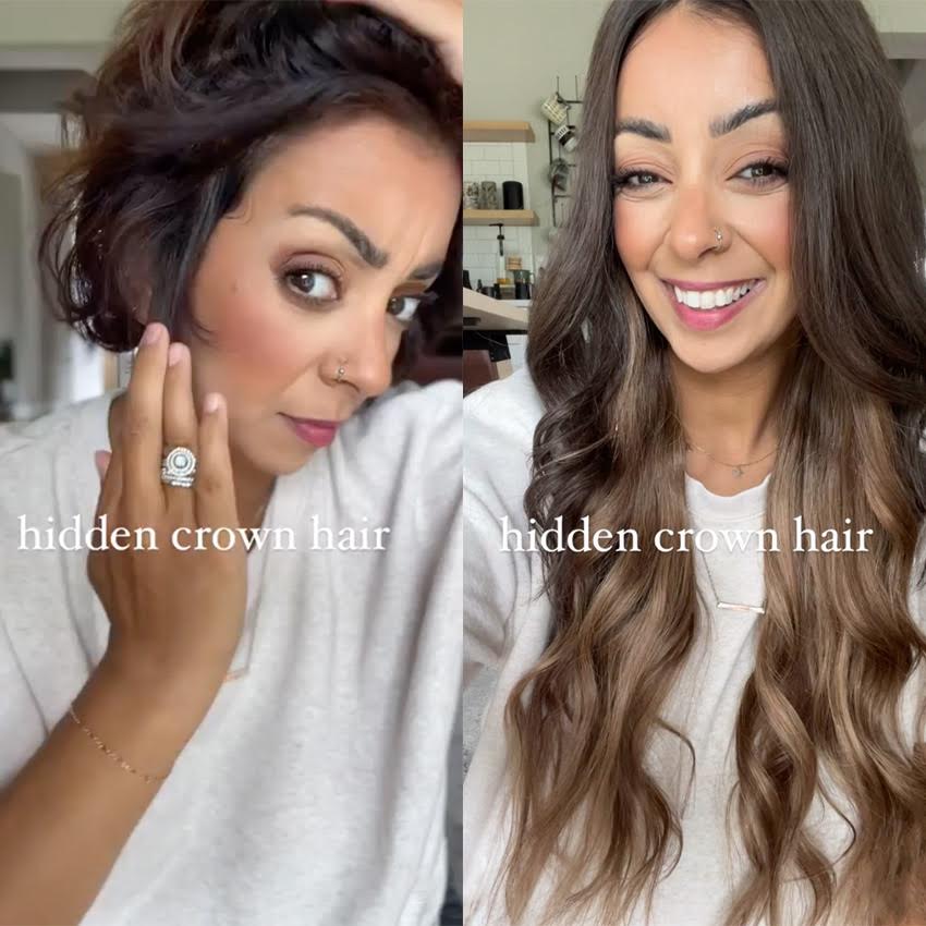 HOW TO GO FROM SHORT OR FINE HAIR TO LONG HAIR QUICKLY GLAM TRANSFOR how-to-go-from-short-or-fine-hair-to-long-hair-quickly-glam-transfor