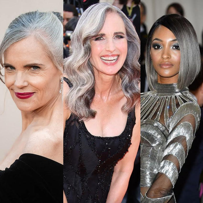 STUNNING IN SILVER: HOW TO ROCK THE GLAM GRAY HAIR OF YOUR DREAMS