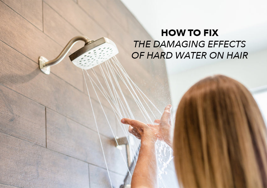 How Hard Water in Your Shower Affects Your Hair