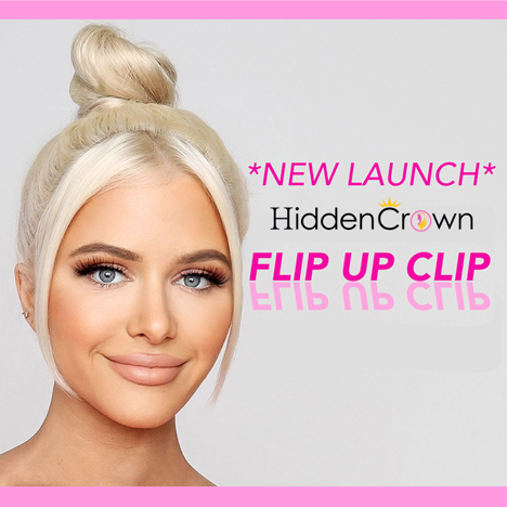 NEW LAUNCH:  THE HIDDEN CROWN FLIP UP CLIP