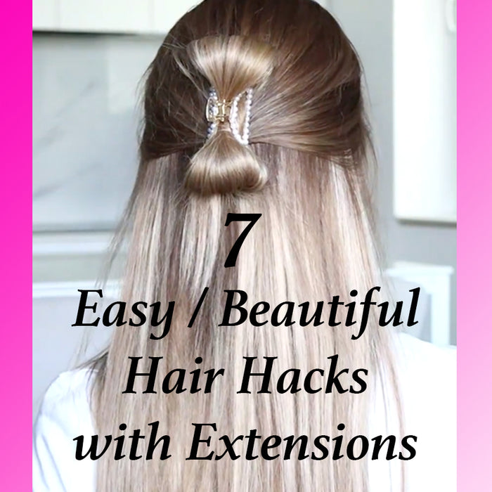 7 QUICK AND SIMPLE HAIR HACK TUTORIALS TO UPDATE YOUR EVERYDAY HAIR LIKE A PRO