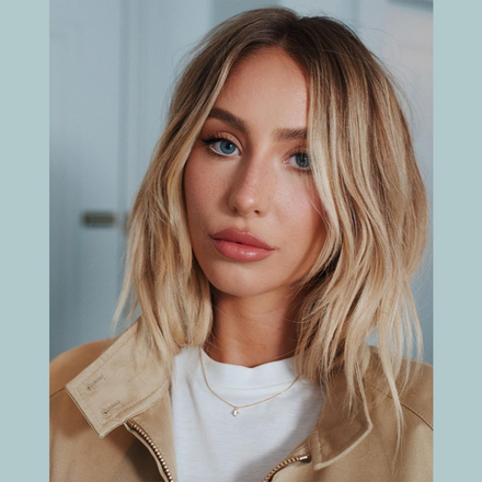 The “Olsen Tuck” hairstyle on @alix_earle styled by @owengould using  Hidden Crown® Clip In | Caramel Honey Blonde | #622