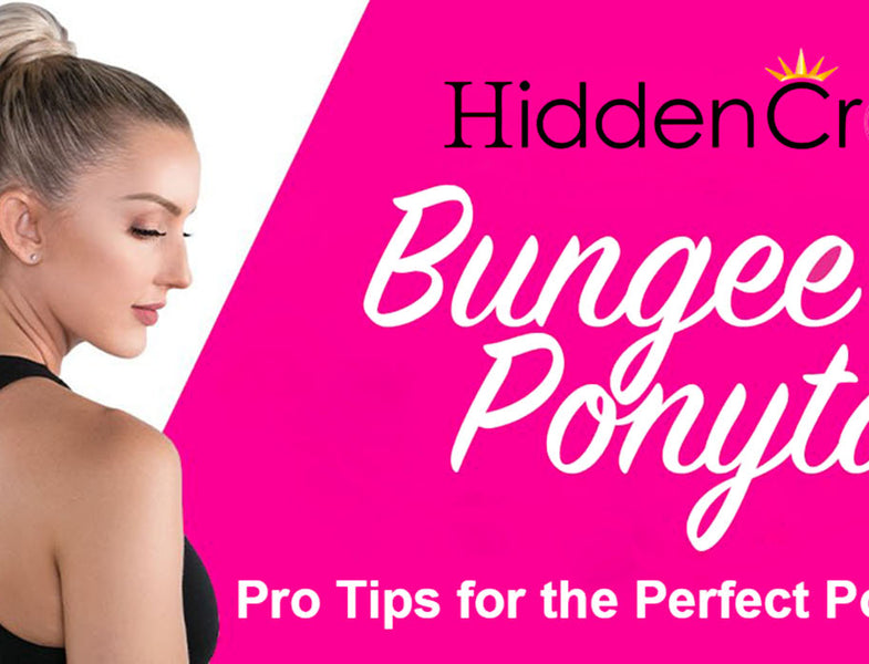 Pro Tips and Tutorials for the Perfect Ponytail With Hidden Crown Bungee Ponytail