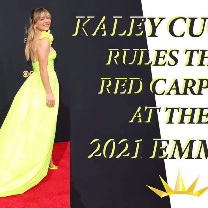 Kaley Cuoco Steals the Red Carpet at the 2021 Emmys