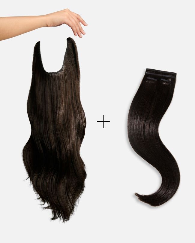 The Power Volume Bundle, Deepest Brown/Near Black | #1B