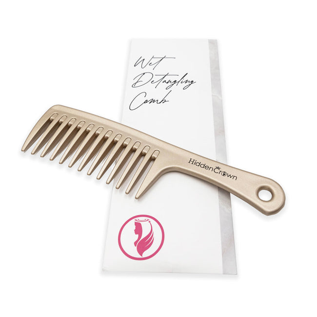 Large Wet Detangling Comb - Hidden Crown Hair Extensions