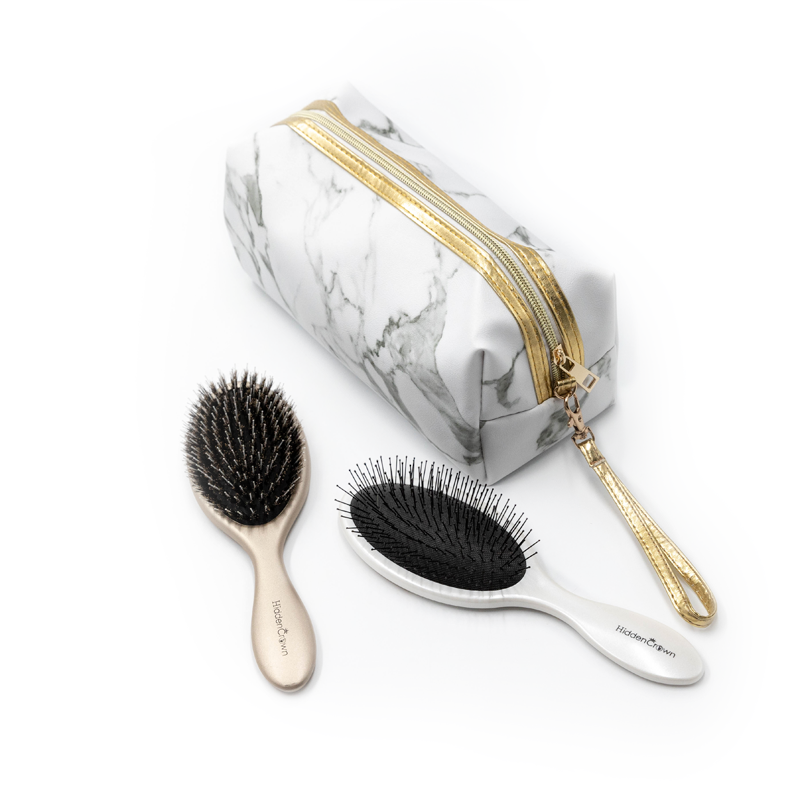 Hidden Crown Brush Set - Hidden Crown Hair Extensions