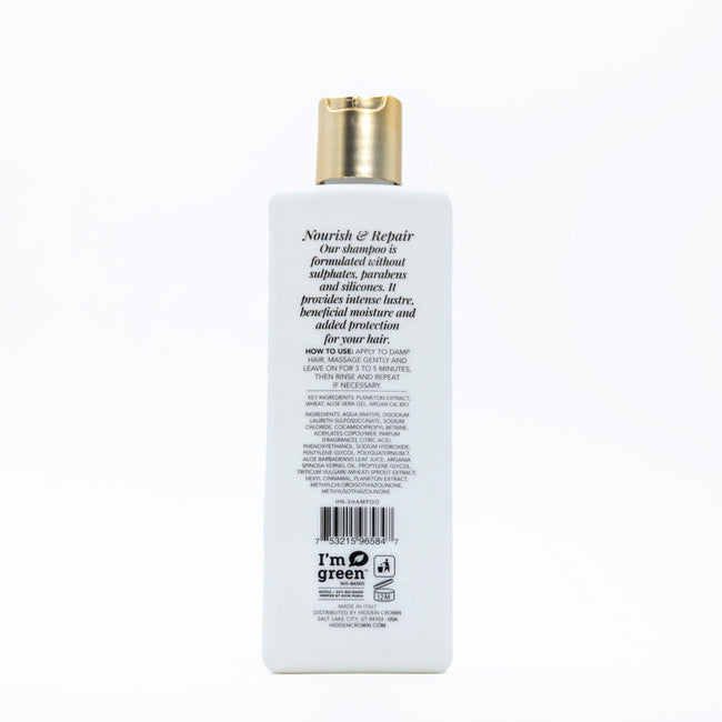 Luxe Argan Shampoo - Hidden Crown Hair Extensions