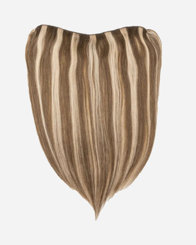 V-Clip Volumizer, Medium Brown with Warm Highlights | #4/613