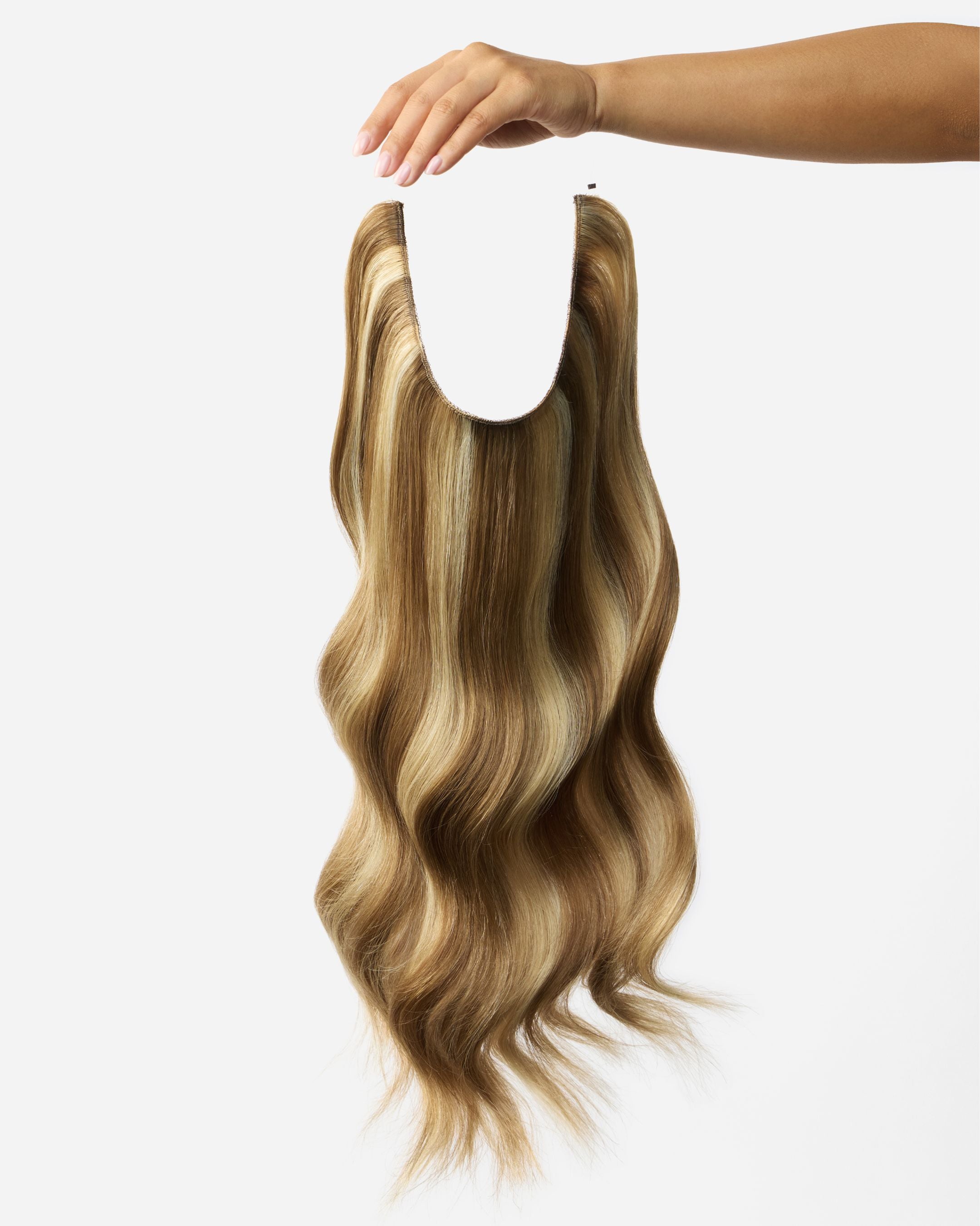 Halo® Extension, Honey Bronde Mix with Highlights and Medium Lowlights