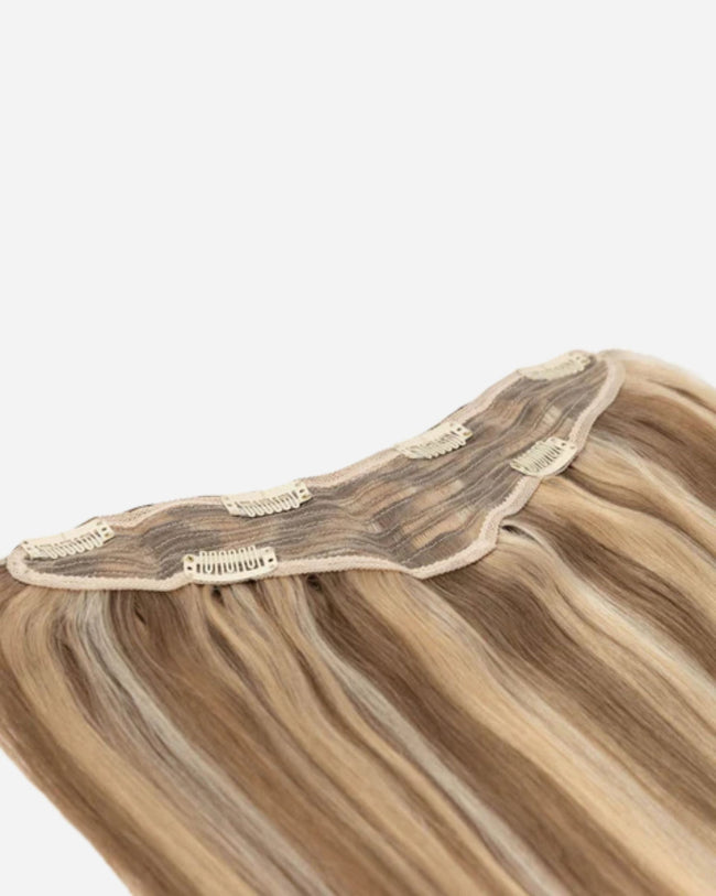 V-Clip Volumizer, Honey Bronde Mix with Highlights and Medium Lowlights | #422