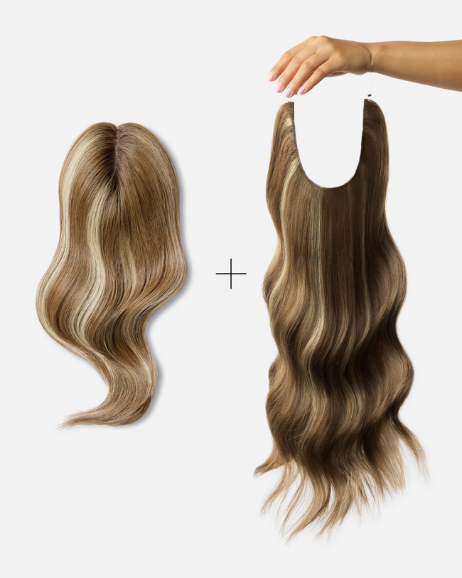 The Mini Coverage & Volume Bundle, Medium/Light Brown with Highlights | #5/24