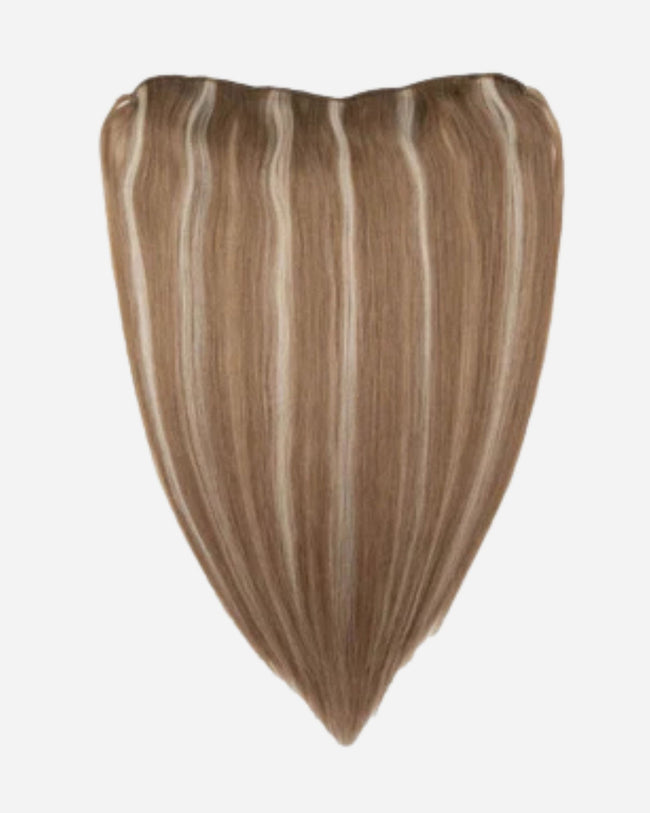 16" V-Clip Volumizer, Medium/Light Brown with Highlights | #5/24