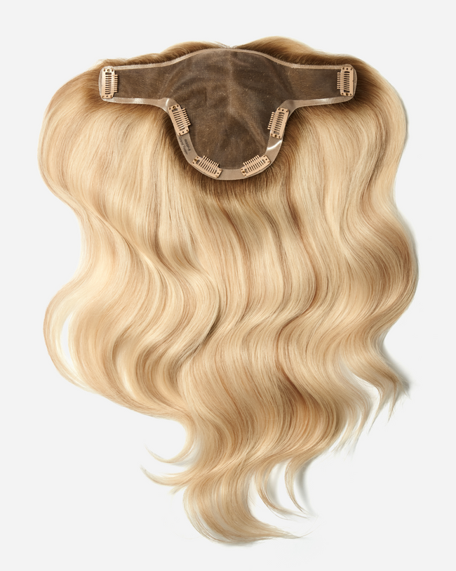 Grand Topper, Light Blonde with  Lowlights (Rooted) | #60/8R
