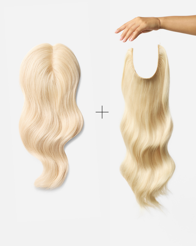 The Mini Coverage & Volume Bundle, Platinum Clearest Blonde | #60