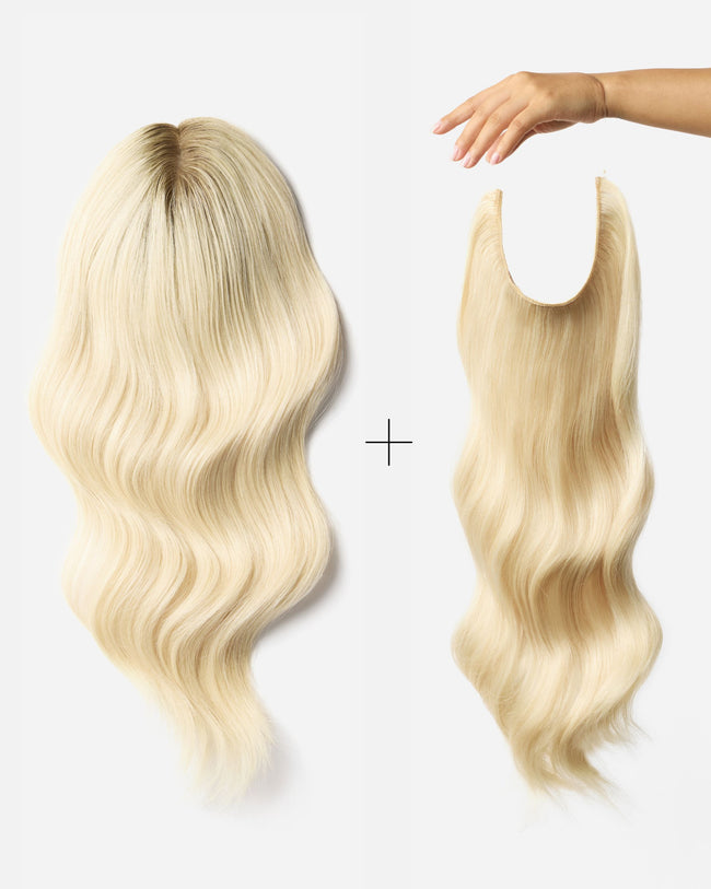 The Original Coverage & Volume Bundle, Platinum Clearest Blonde | #60