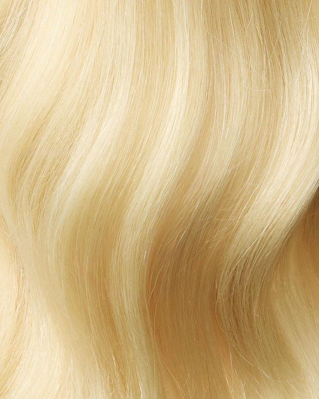 18" Layered Halo® Extension,  Lightest Blonde with Warm Tones | #613