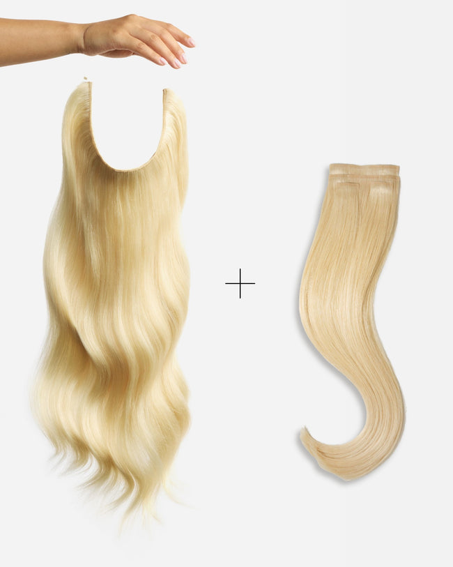 The Power Volume Bundle, Lightest Blonde with Warm Tones | #613
