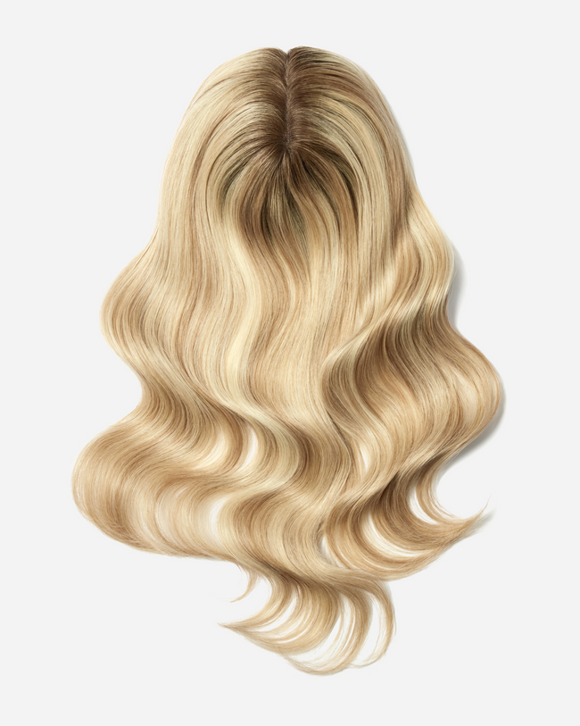 Grand Topper, Caramel Honey Blonde (Rooted) | #622R