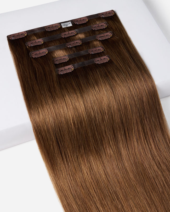 Crown® Clip In, Medium Auburn Brown | #6