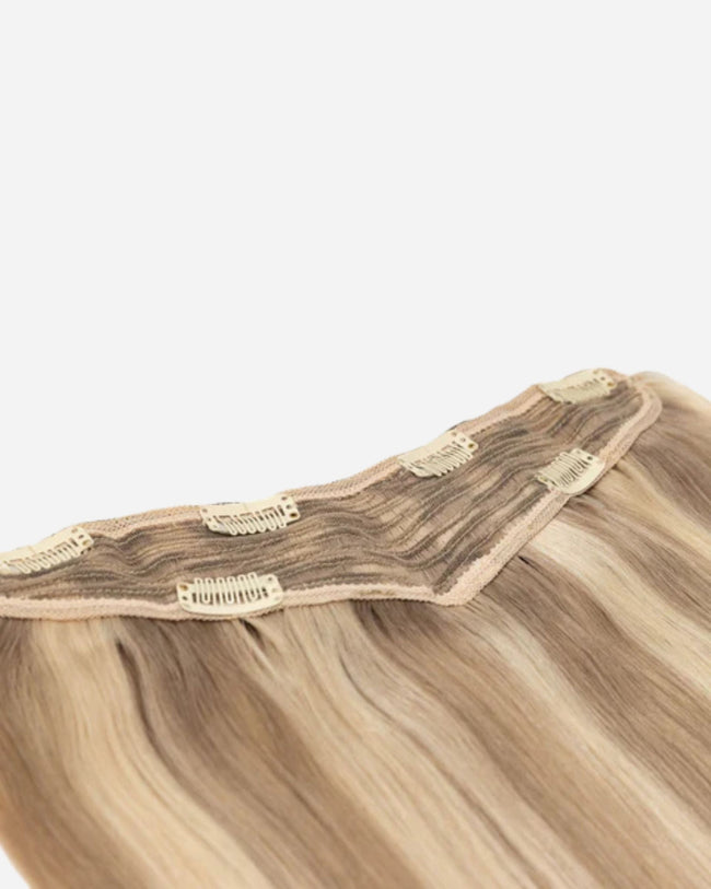 V-Clip Volumizer, Natural Light Brown with Subtle Highlights | #812
