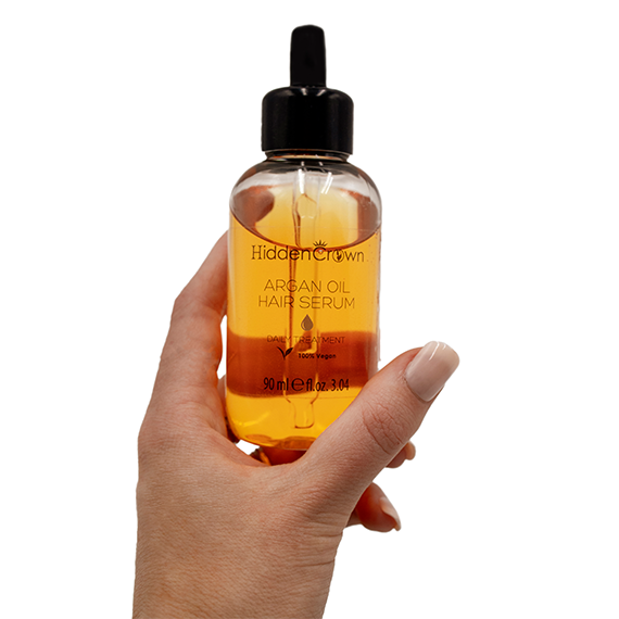 Argan Oil Hair Serum - Hidden Crown Hair Extensions