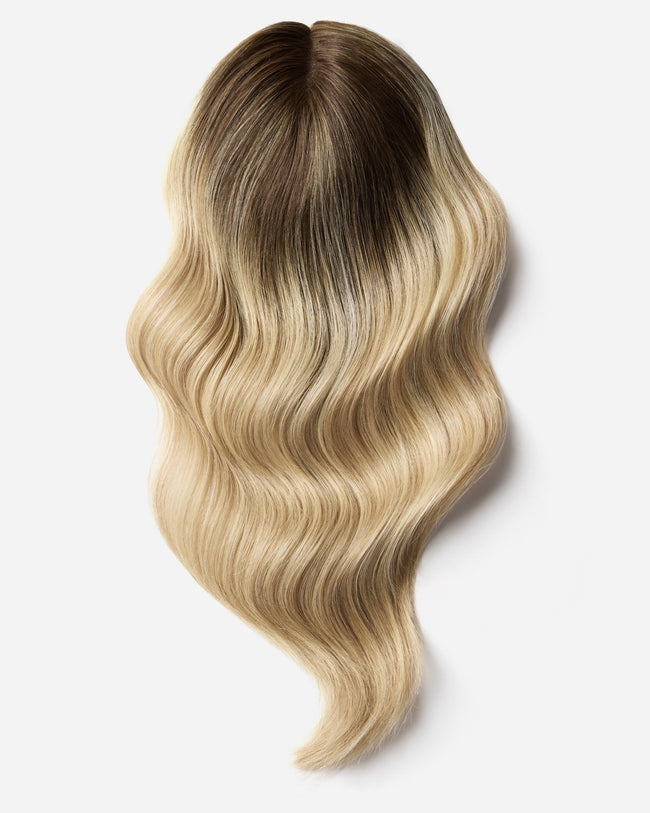 Crown Topper®, Balayage | Light Caramel Honey Blonde Mix | #B622