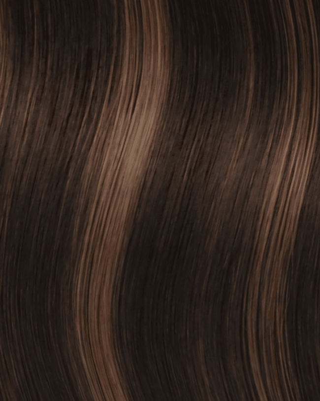 Flip-Up Clip, Deepest Brown/Natural Black with Auburn Highlights | #1B30