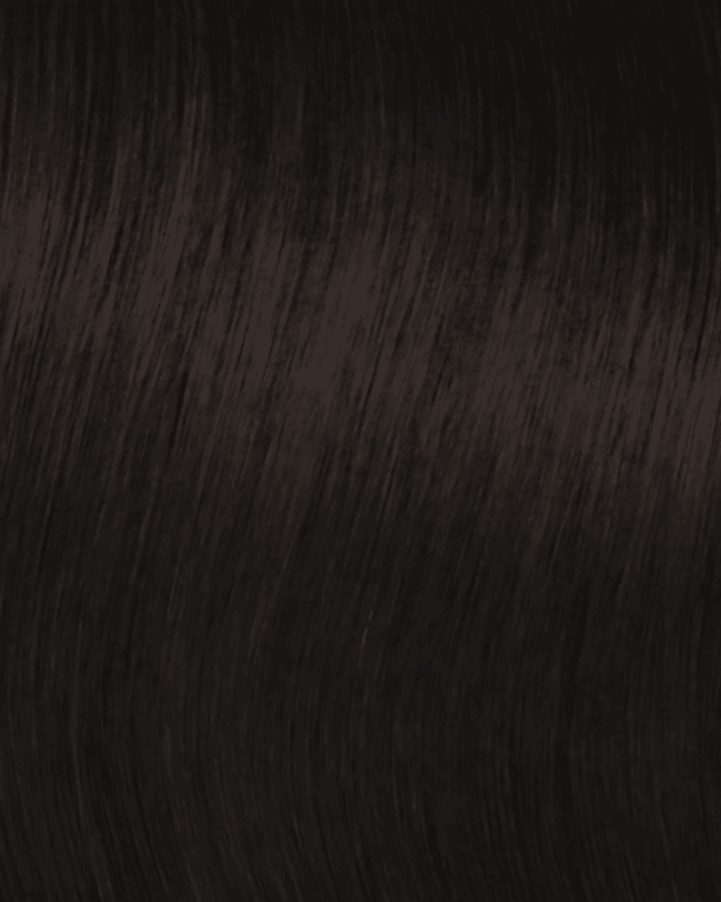 18" Straight Ponytail, Deepest Brown/Near Black | #1B