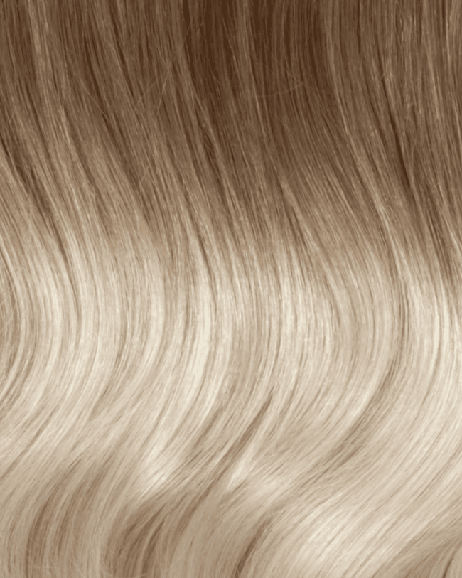 Color Swatch Platinum Lightest Blonde with Ash Balayage Root Color #8 | #B8/60