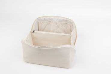 Cosmetic Bag with Luxe Argan Shampoo and Conditioner
